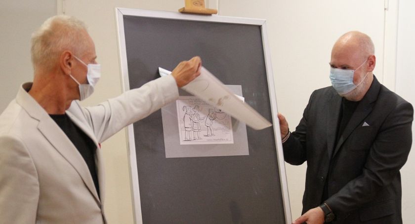 Wystawa rysunkóe Andrzeja Mleczki już otwarta