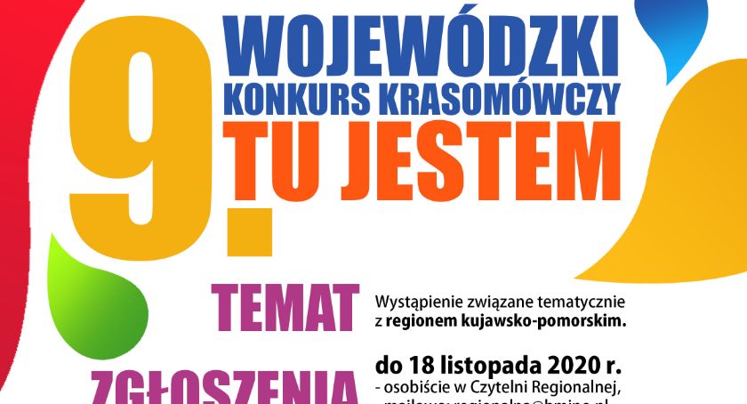 TU JESTEM - Wojewódzki Konkurs Krasomówczy