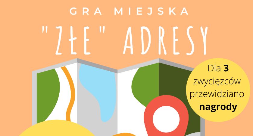 Gra miejska -Złe adresy