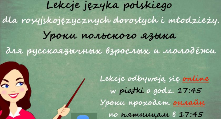Nauka języka polskiego – online