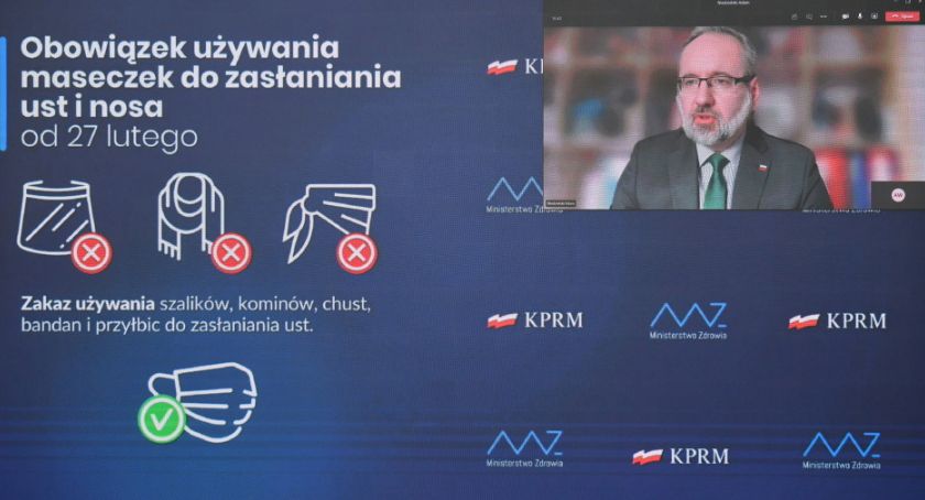Niedzielski: utrzymujemy obecny poziom restrykcji, z wyjątkiem woj. warmińsko-mazurskiego