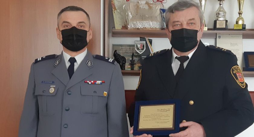Podziękowanie za wspólną służbę