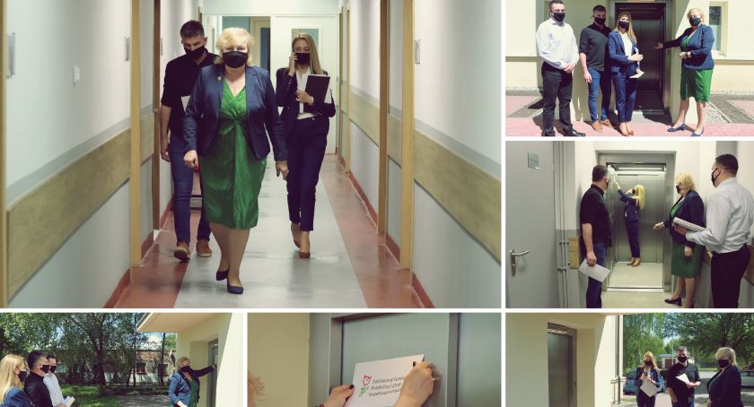 Czekali długo na windę i się wreszcie doczkali