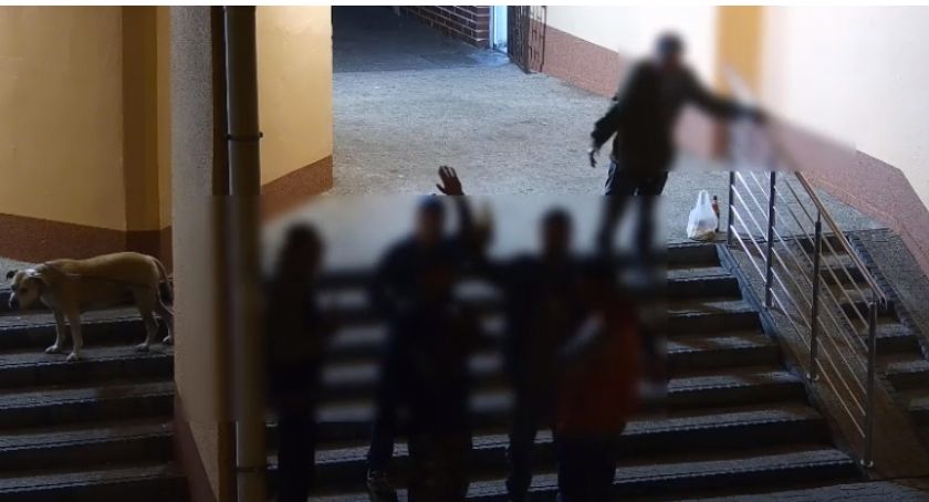 Obnażył się do kamery na os. Rąbin