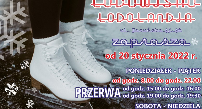 Lodowisko będzie czynne