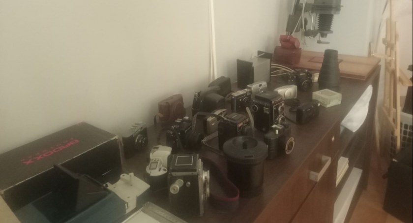 Wsparcie dla szkolnej ekspozycji sprzętu fotograficznego