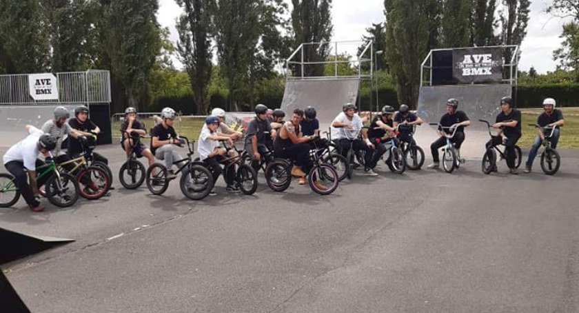 zdjęcie: Puchar Polski bmx freestyle Inowrocław, fot. OSiR