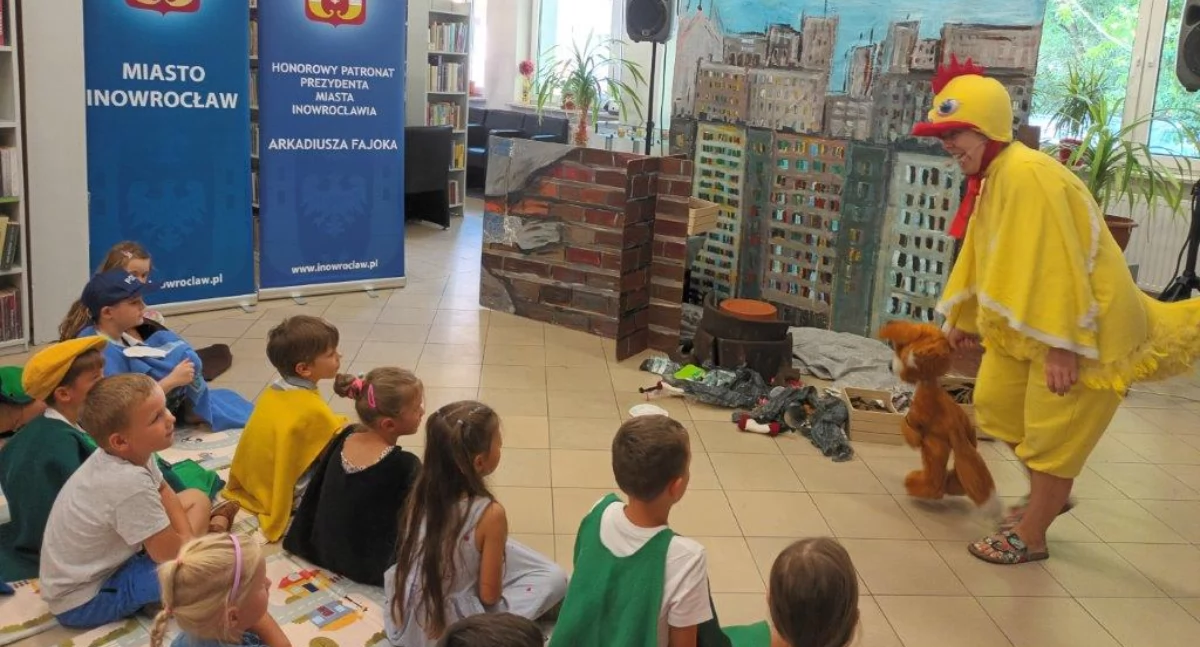 Spotkania, Pisklę odwiedziło Inowrocław - zdjęcie, fotografia