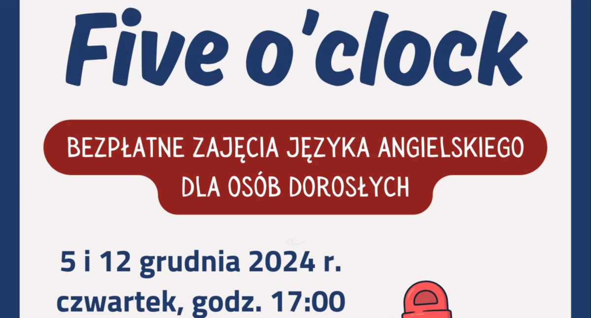 Spotkania, o’clock bezpłatne zajęcia języka angielskiego dorosłych - zdjęcie, fotografia