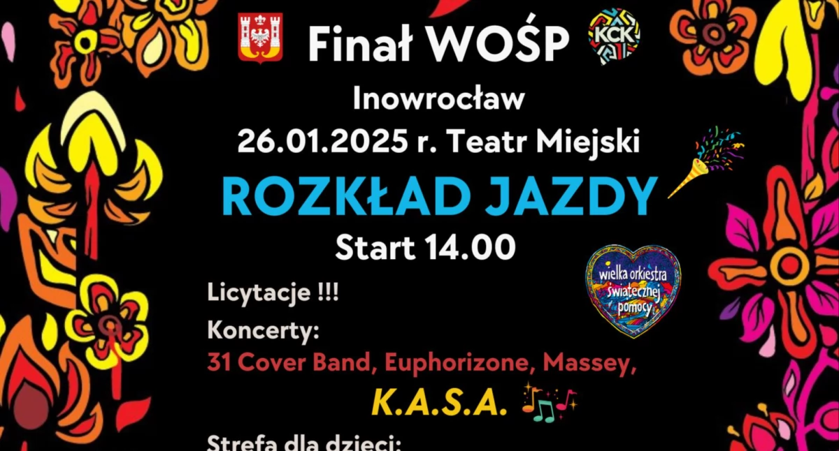 WOSP, Inowrocław podczas Finału WOŚP - zdjęcie, fotografia