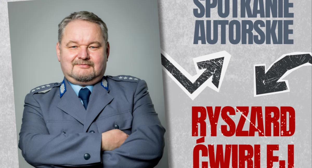 Książki, Milicjanci policjanci czyli spotkanie autorskie Ryszardem Ćwirlejem - zdjęcie, fotografia
