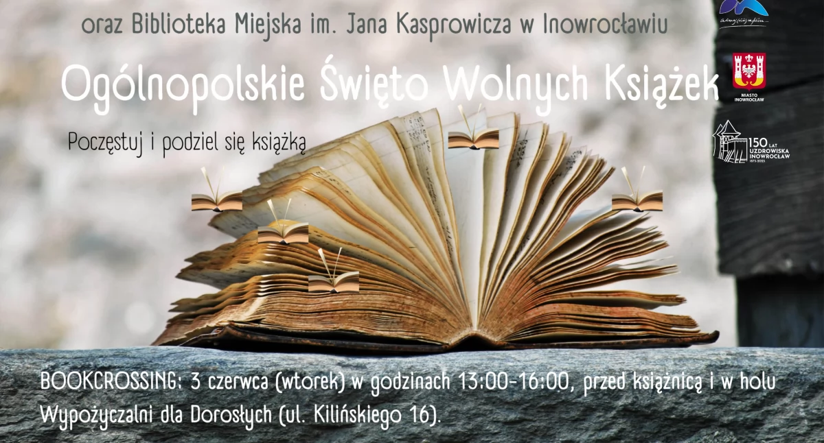 Książki, odsłona bookcrossingowa - zdjęcie, fotografia