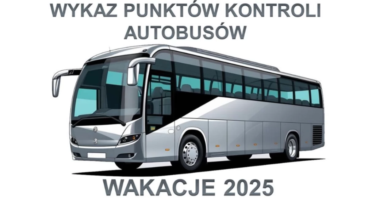 Wypadki drogowe , Wykaz punktów kontroli autobusów - zdjęcie, fotografia