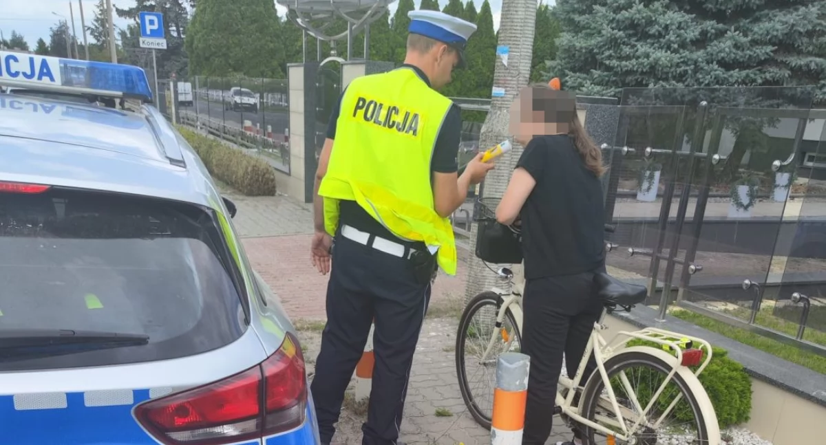 Wypadki drogowe , Rowerzyści lupą policji - zdjęcie, fotografia