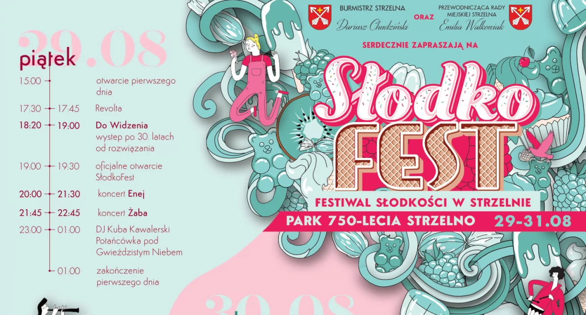 Festyny, SłodkoFest Festiwal Słodkości Strzelnie - zdjęcie, fotografia