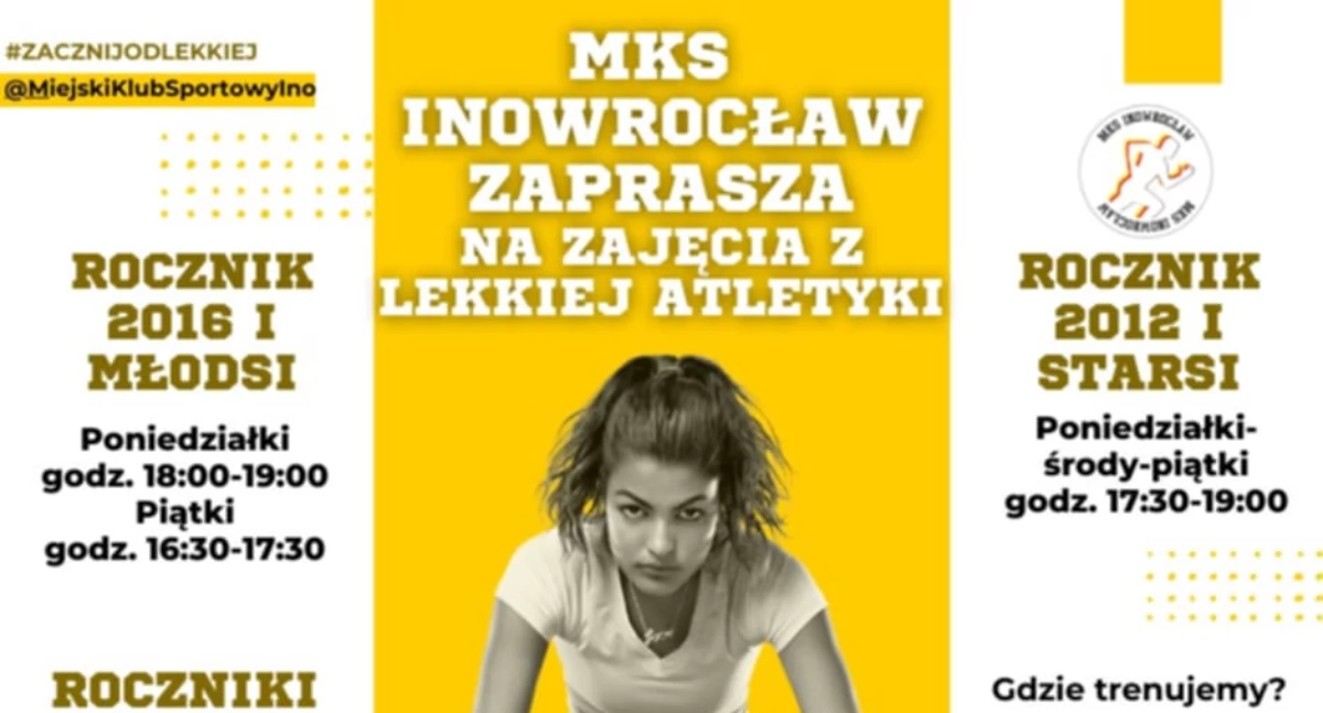 Lekkoatletyka, Ruszyły zapisy Inowrocław - zdjęcie, fotografia