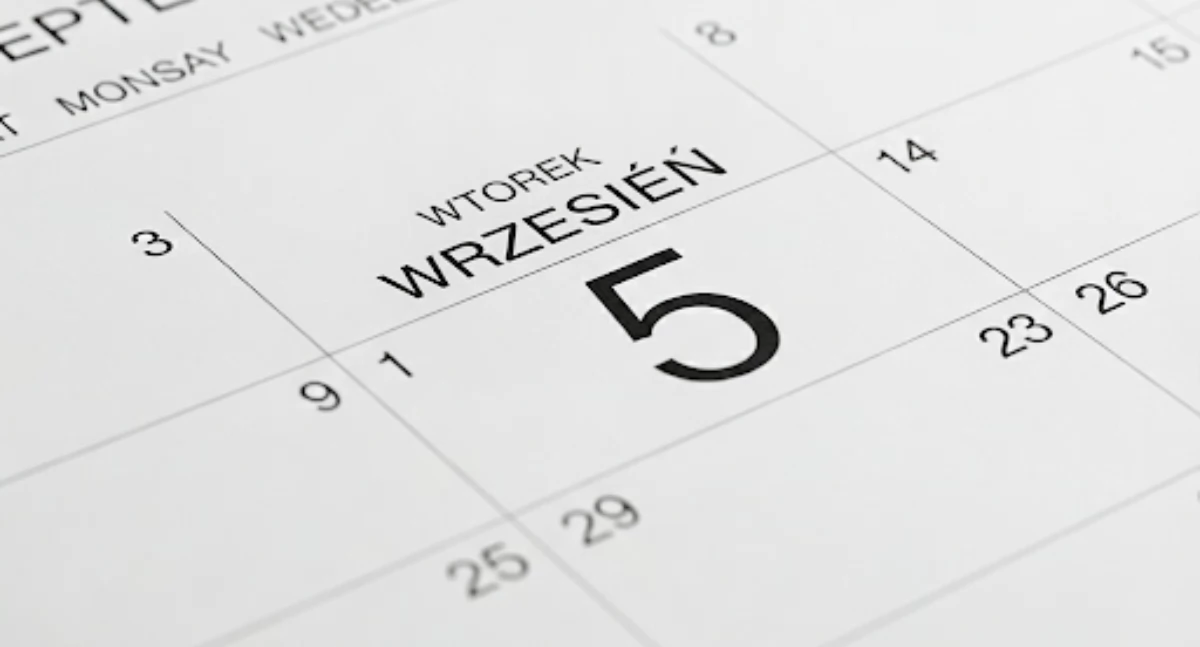 Społeczeństwo2, Kartka kalendarza - zdjęcie, fotografia