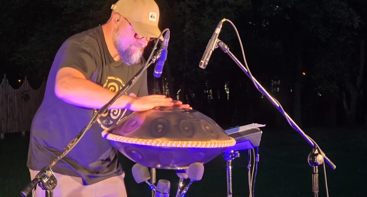 Koncerty, Handpan opowiedział dzieje Inowrocławia - zdjęcie, fotografia