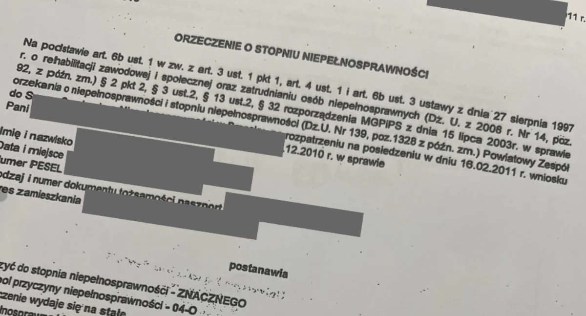 niepelnosprawni, stopień niepełnosprawności możesz otrzymać dlaczego - zdjęcie, fotografia