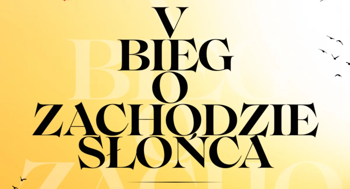 Biegi, Start zapisów zachodzie słońca! - zdjęcie, fotografia