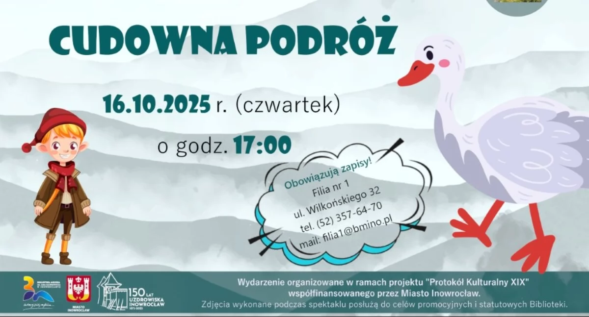 Teatr, Cudowna podróż bibliotece - zdjęcie, fotografia