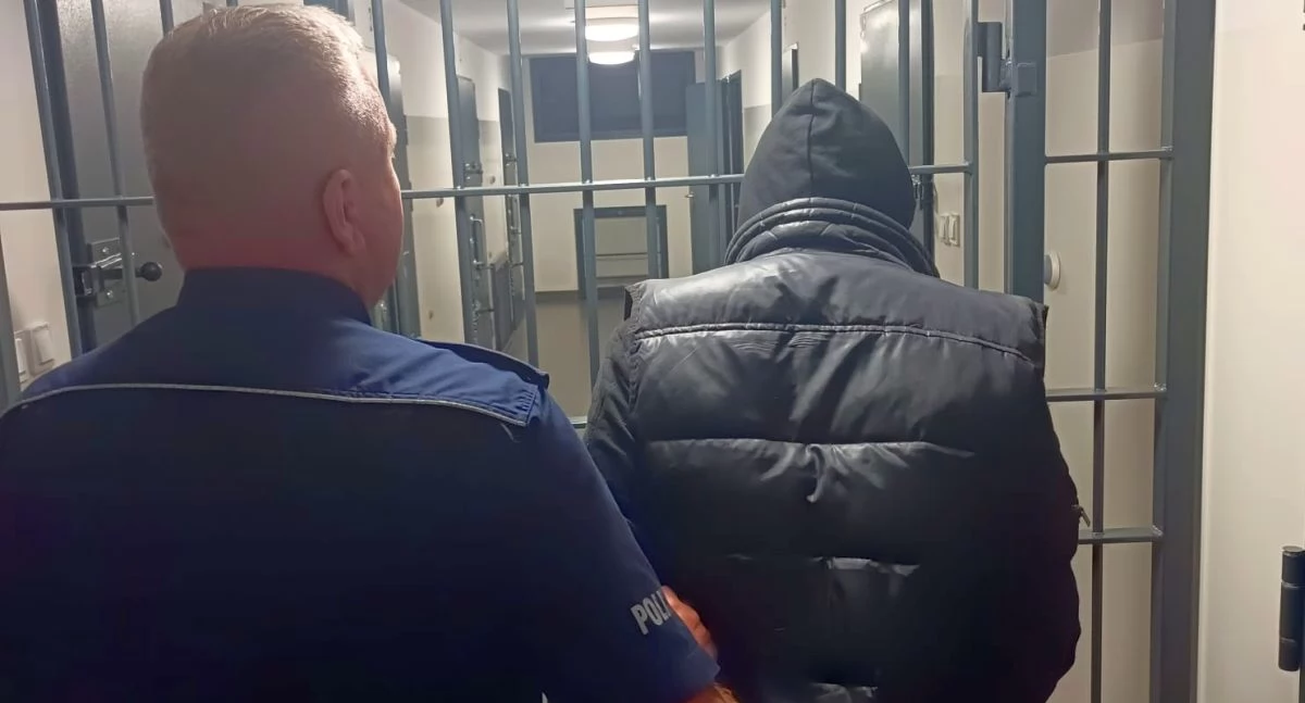 Sprawy kryminalne , Ucieczka Nieudana Poszukiwany Złodziej Zatrzymany Pościgu - zdjęcie, fotografia