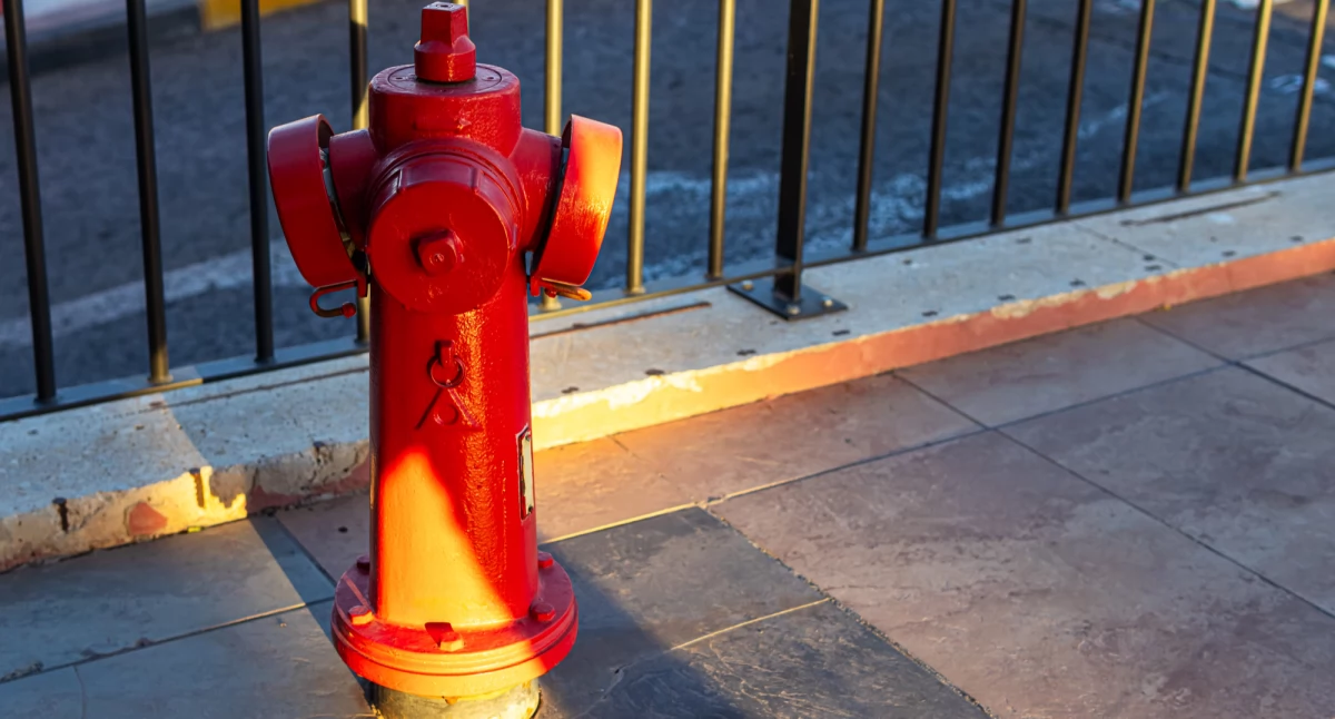 Samorząd, Bezpieczna ulica zaczyna hydrantu! - zdjęcie, fotografia
