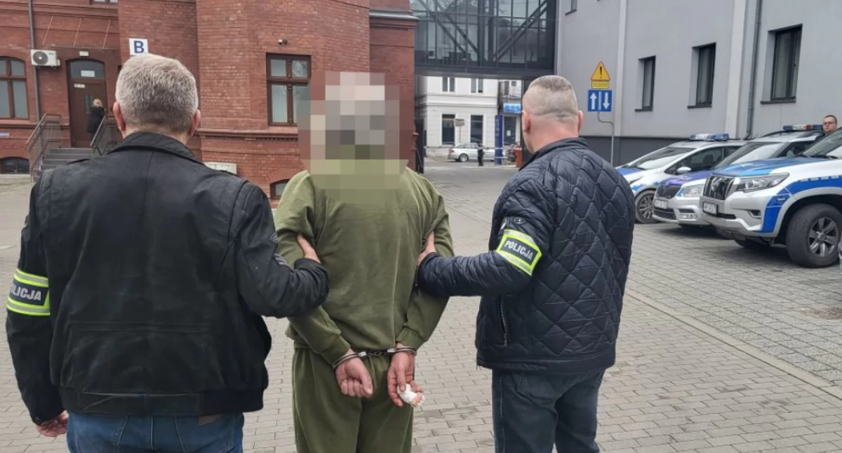 Sprawy kryminalne , Tymczasowy areszt mieszkańca Janikowa - zdjęcie, fotografia