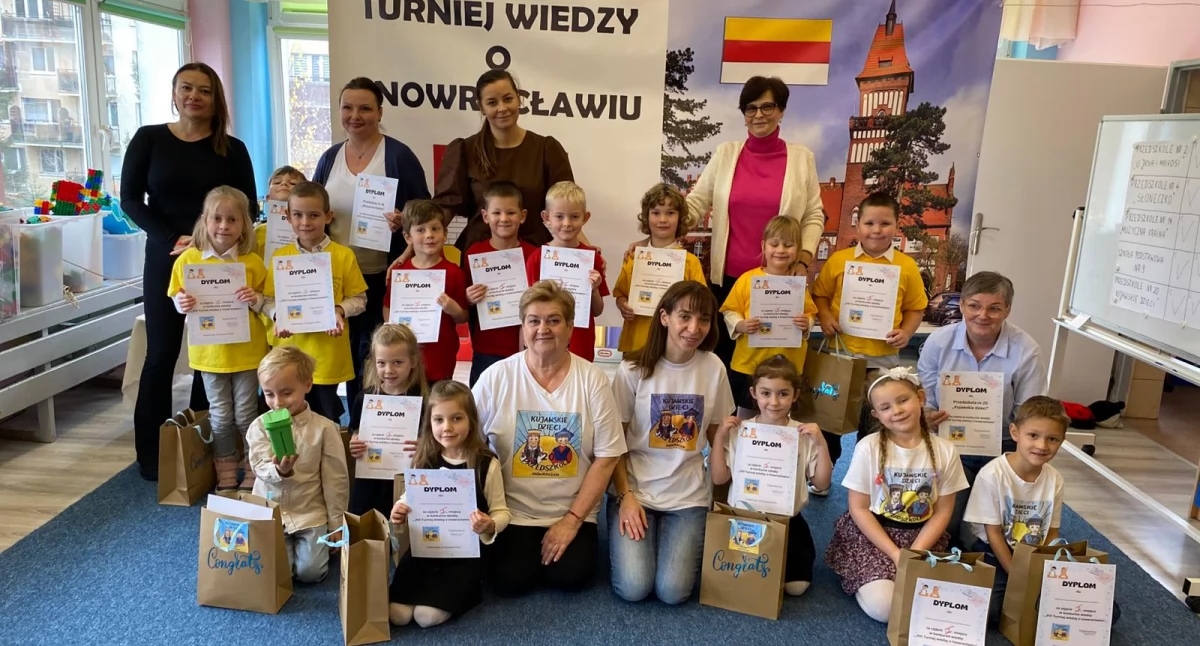 przedszkola, Przedszkolny turniej wiedzy Inowrocławiu - zdjęcie, fotografia