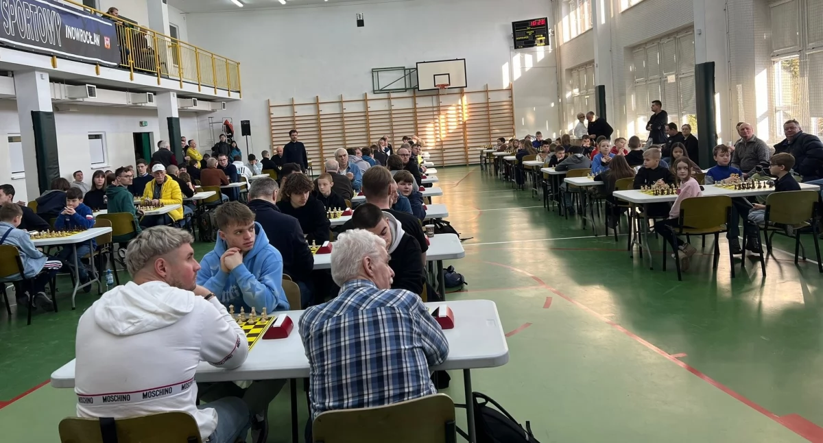 Szachy, GRAND Inowrocławia Szachach Szybkich START!  - zdjęcie, fotografia