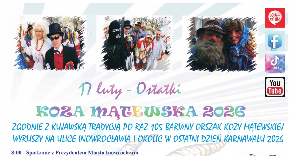 Festyny, lutego Mątewska  kończymy tegoroczny karnawał! - zdjęcie, fotografia