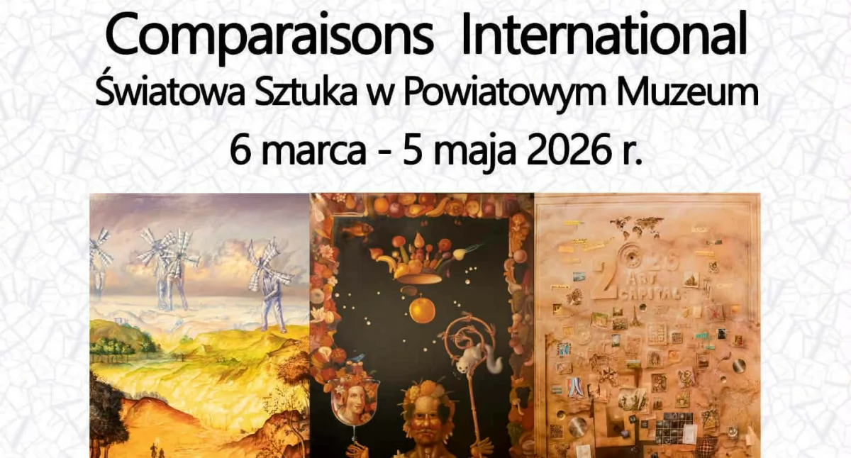 Wystawy, Comparaisons International Światowa Sztuka Inowrocławiu! - zdjęcie, fotografia
