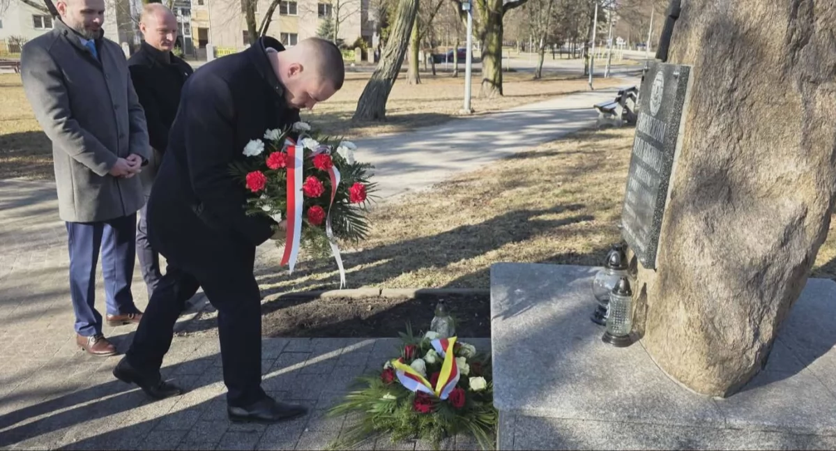 Społeczeństwo2, Uczcili Narodowy Dzień Pamięci Żołnierzy Wyklętych Inowrocławiu - zdjęcie, fotografia