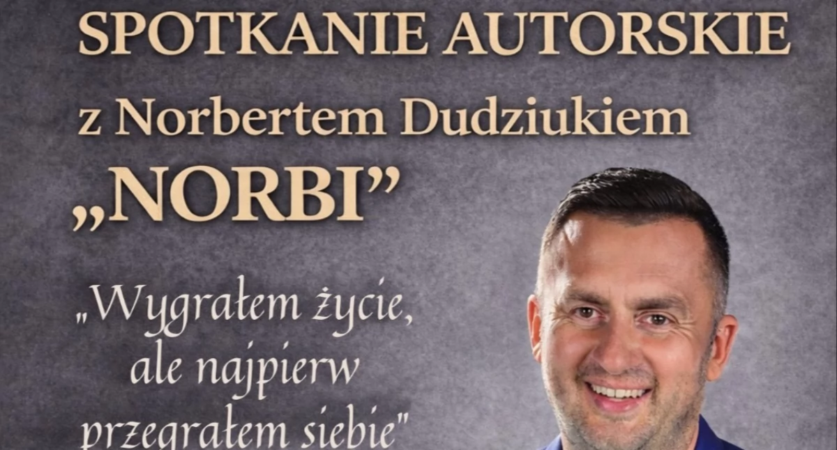 Spotkania, Zapraszamy spotkanie autorskie Norbertem Dudziukiem NORBIM! - zdjęcie, fotografia