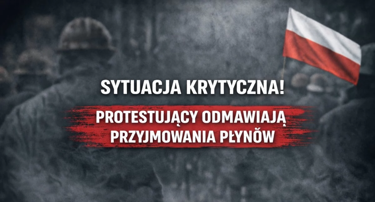 Gospodarka, Solino zaostrzenie protestu - zdjęcie, fotografia