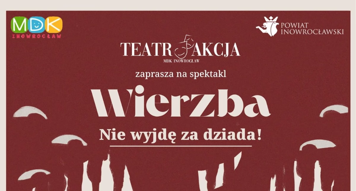 Teatr, Teatrze Akcja zaprasza premierę spektaklu Wierzba - zdjęcie, fotografia
