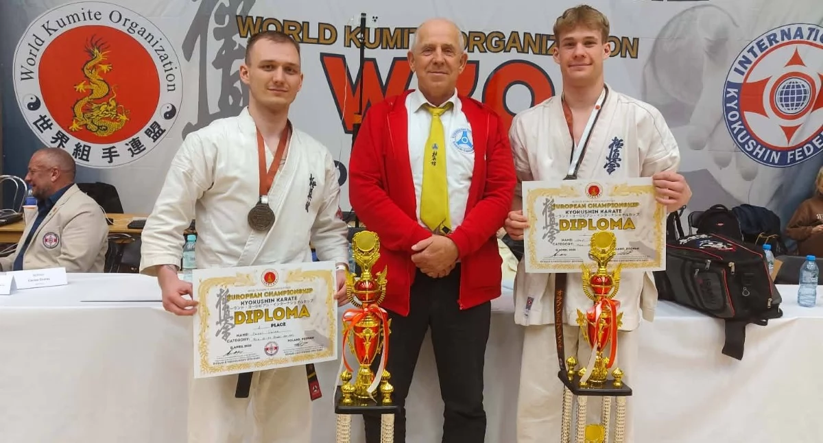 Sporty walki, Sukcesy zawodników Inowrocławskiego Klubu Kyokushin - zdjęcie, fotografia