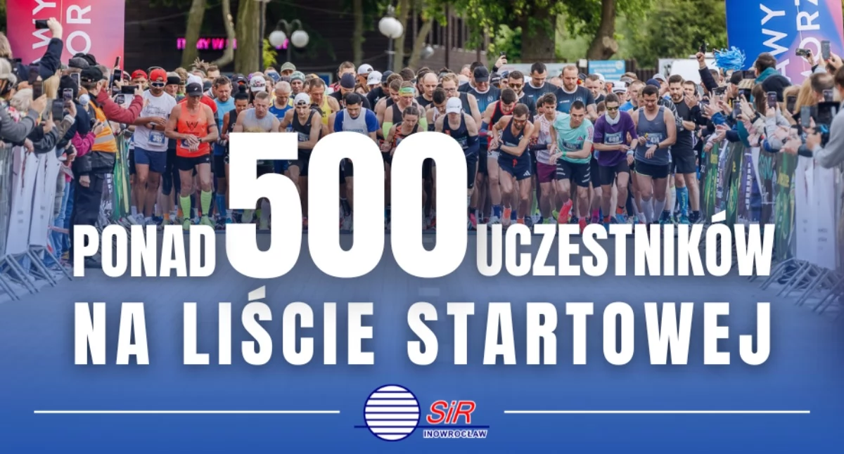 Biegi, ​​​​​​​Inowrocław biegu rekord! Ponad osób liście startowej Biegu Piastowskiego - zdjęcie, fotografia