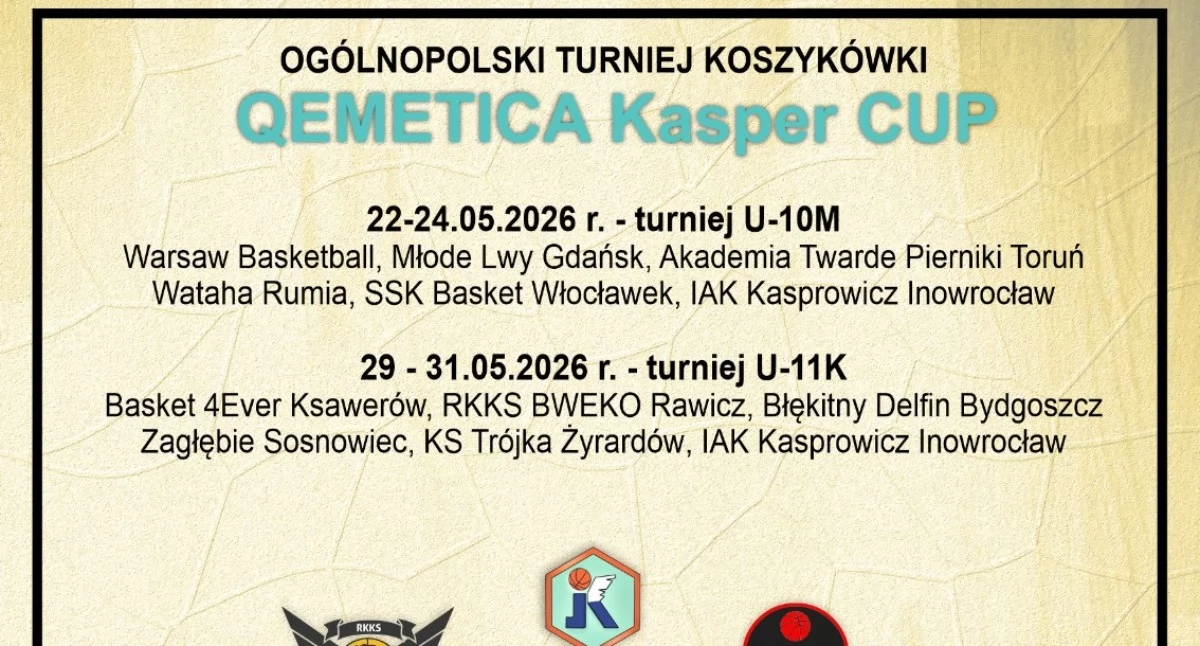 Koszykówka, Koszykarskie emocje Inowrocławiu Nadchodzi QEMETICA Kasper 2026! - zdjęcie, fotografia