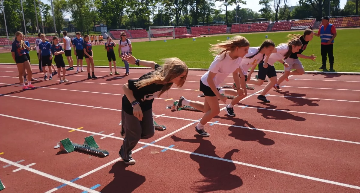 Lekkoatletyka, Młodzi lekkoatleci rozgrzali Stadion Olimpijczyków! - zdjęcie, fotografia