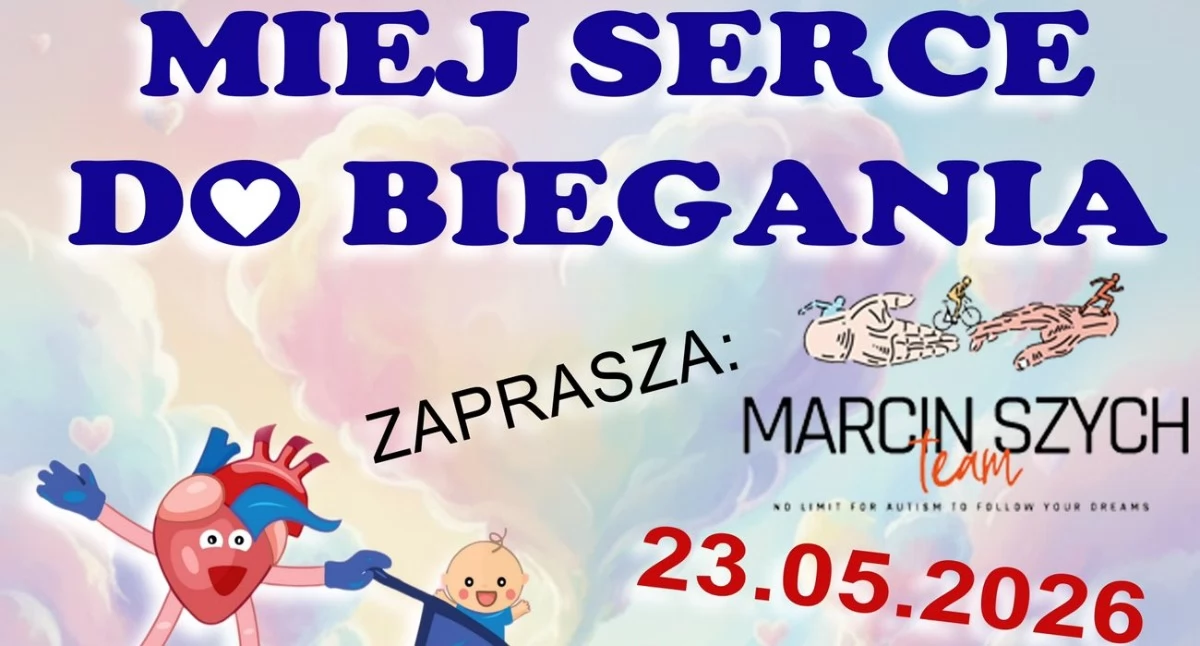 Biegi, serce biegania utrudnienia ruchu - zdjęcie, fotografia