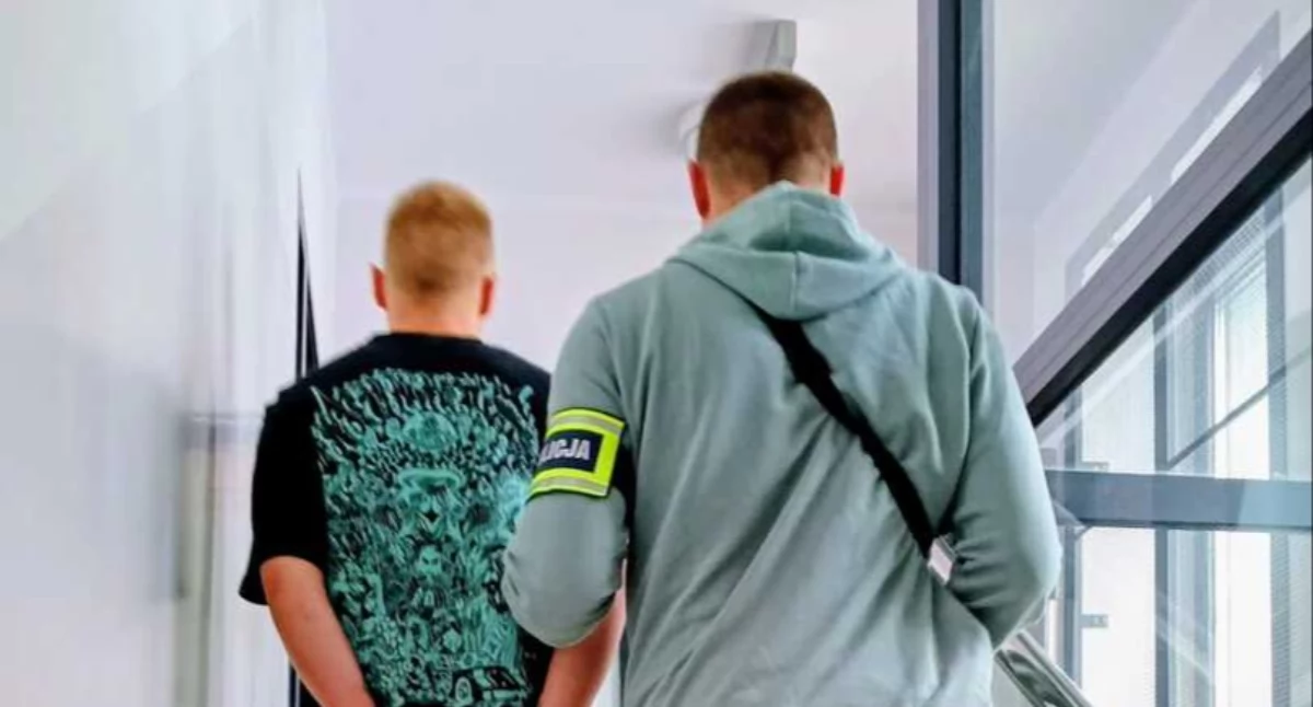Sprawy kryminalne , latek zatrzymany narkotykami Grozi więzienia - zdjęcie, fotografia