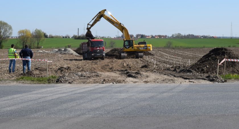 Rozpoczęły się prace związane z budową łącznika ul. Marulewską z ul. Szymborską