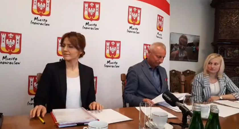 Konferencja prezydenta Inowrocław
