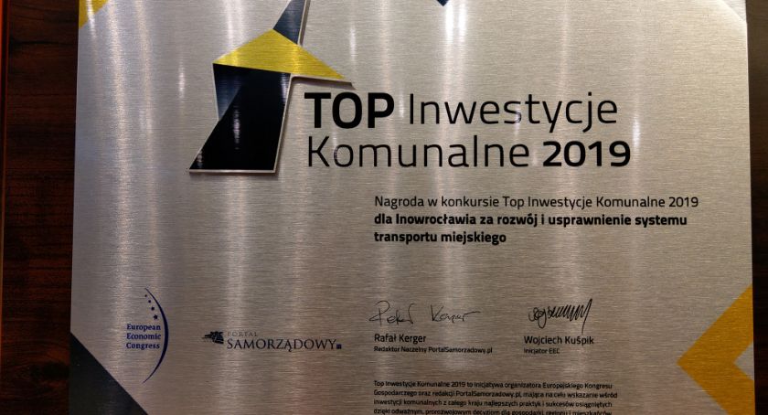 Nagroda dla Inowrocławia na Europejskim Kongresie Gospodarczym