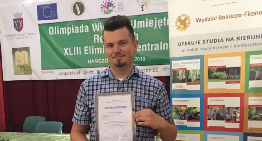 Sukces ucznia ZSP w Kościelcu