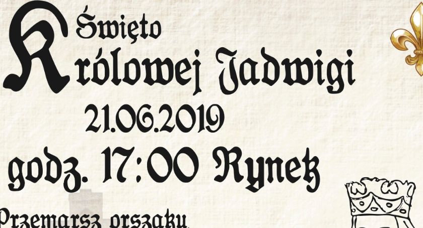 Święto Królowej Jadwigi już w piątek!
