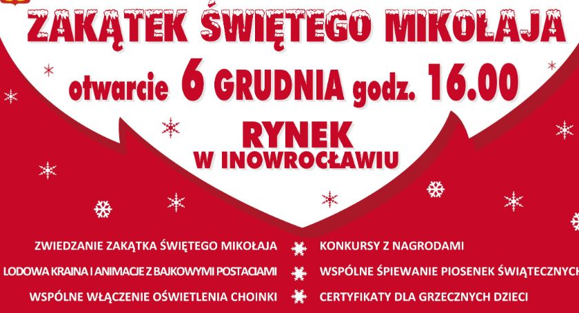  Na Rynku stanie Zakątek św. Mikołaja
