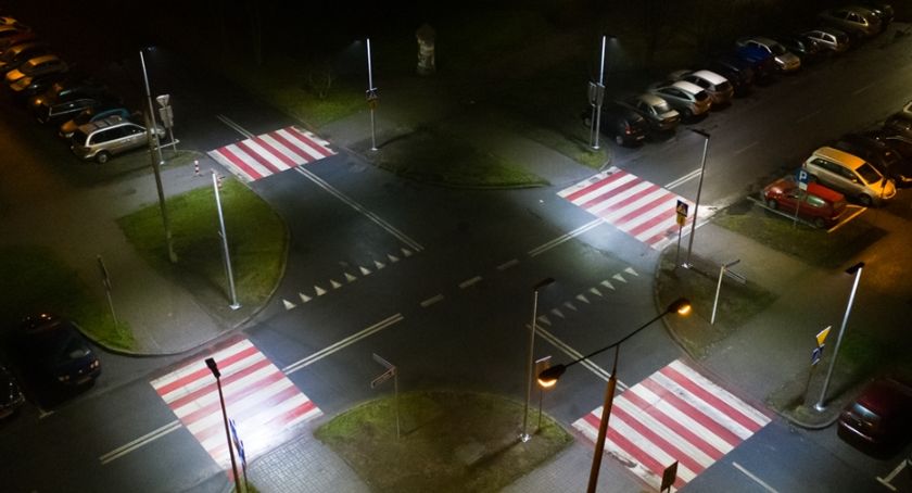 Zakończono montaż doświetleń przejść dla pieszych