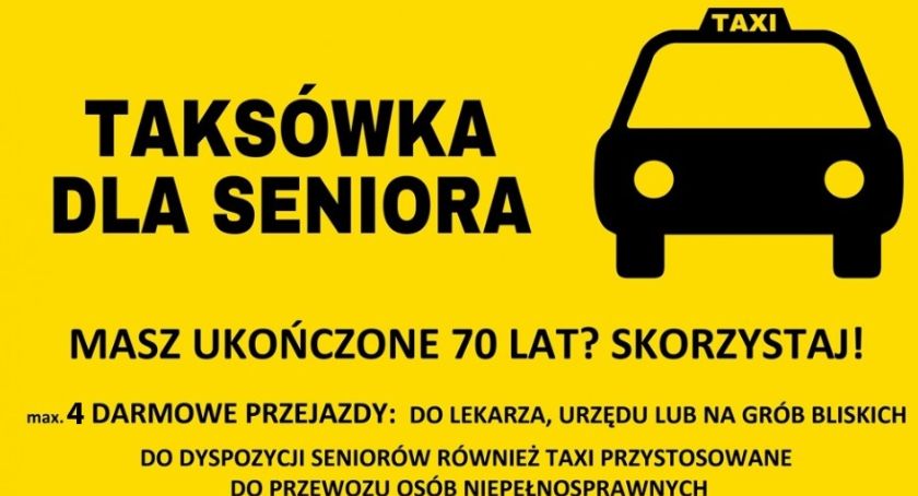 Taksówka dla seniora